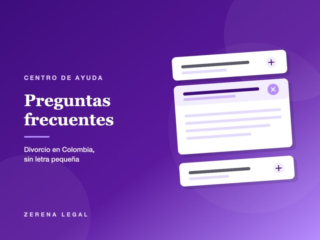 42 respuestas claras sobre el divorcio en Colombia: mutuo acuerdo, divorcio unilateral, hijos, bienes, unión libre y trámite desde el exterior.