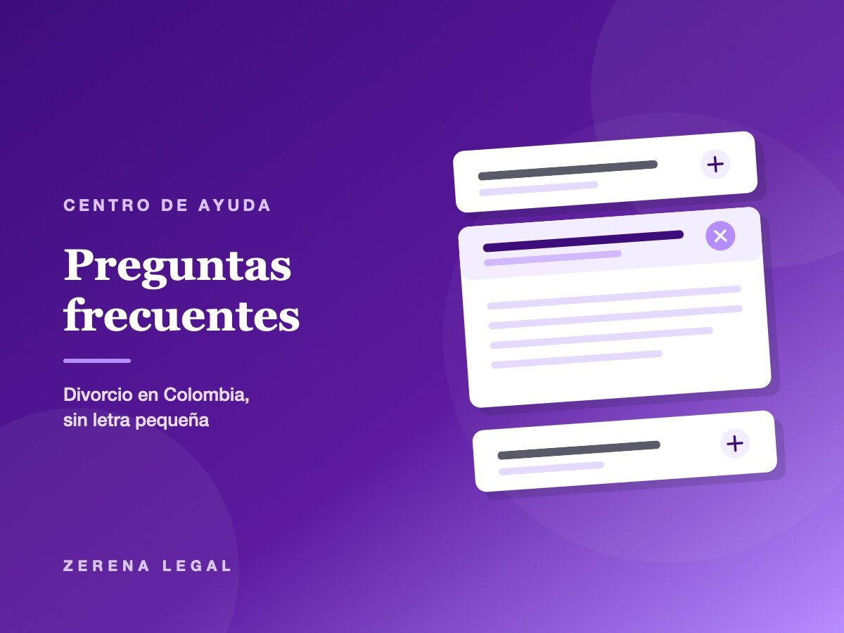 42 respuestas claras sobre el divorcio en Colombia: mutuo acuerdo, divorcio unilateral, hijos, bienes, unión libre y trámite desde el exterior.